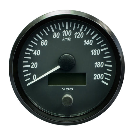 VDO SingleViu 100mm (4") Speedometer - 140 MPH - Get Tight Gear