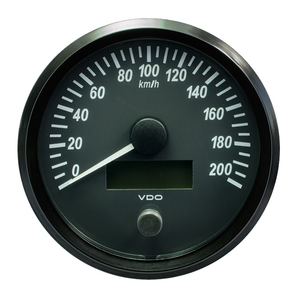 VDO SingleViu 100mm (4") Speedometer - 200 KM/H - Get Tight Gear