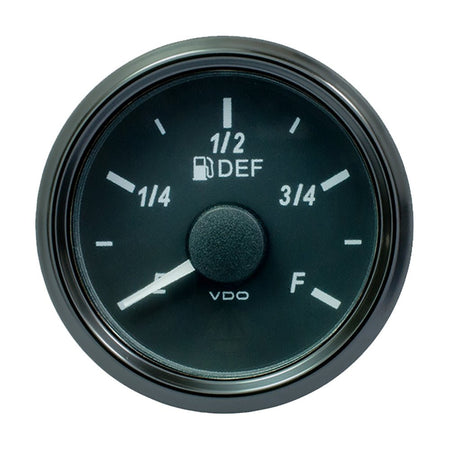 VDO SingleViu 52mm (2 - 1/16") DEF Level Gauge - 240 - 33 Ohm - Get Tight Gear