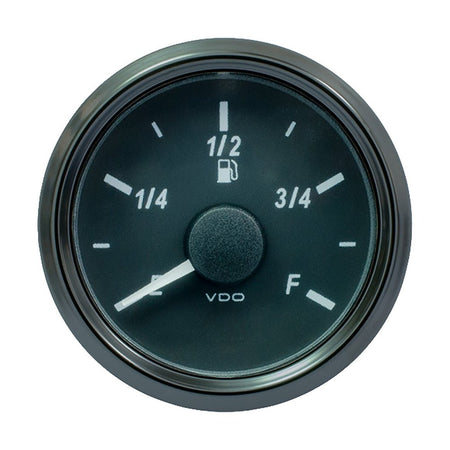 VDO SingleViu 52mm (2 - 1/16") DEF Level Gauge - E/F Scale - 0 - 5V - Get Tight Gear