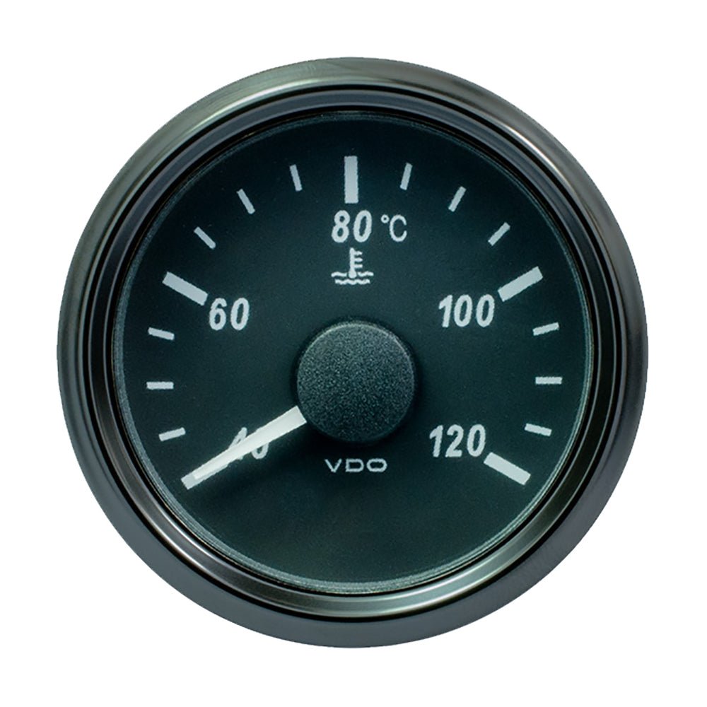 VDO SingleViu 52mm (2 - 1/16") Water Temp. Gauge - 120 C - 291 - 22 ohm - Get Tight Gear