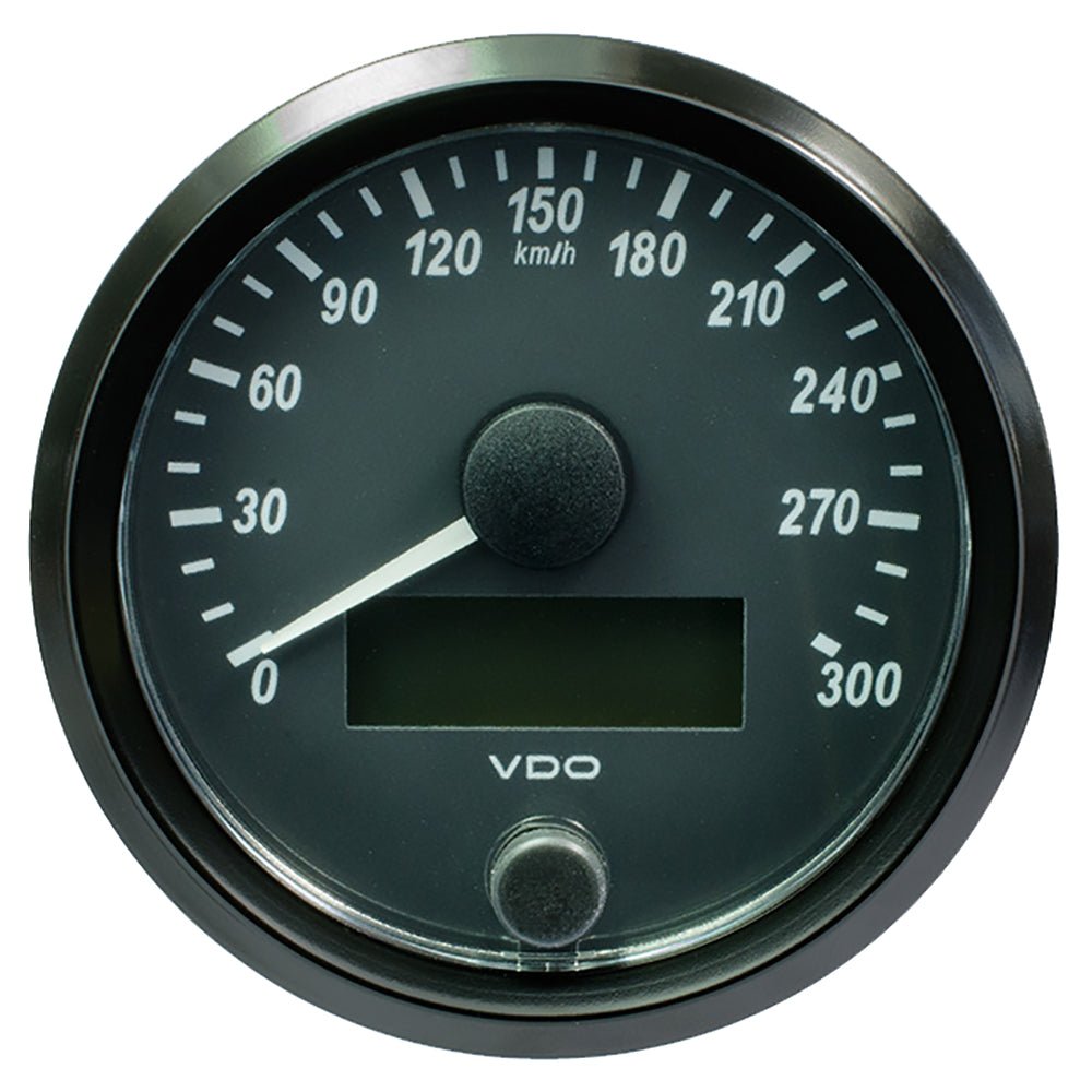 VDO SingleViu 80mm (3 - 1/8") Speedometer - 300 KM/H - Get Tight Gear