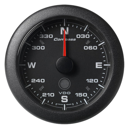 Veratron 3 - 3/8" (85MM) OceanLink Compass - 360 - Black Dial & Bezel - Get Tight Gear