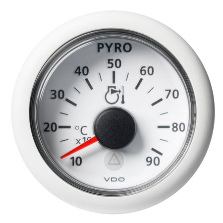 Veratron 52 MM (2 - 1/16") ViewLine Pyrometer - 100 to 900C - White Dial & Bezel - Get Tight Gear