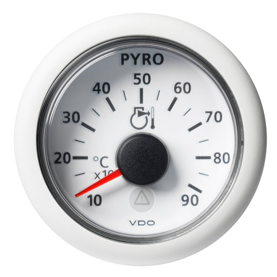 Veratron 52 MM (2 - 1/16") ViewLine Pyrometer - 100 to 900C - White Dial & Bezel - Get Tight Gear