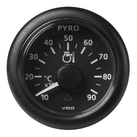 Veratron 52 MM (2 - 1/16") ViewLine Pyrometer - 100C to 900C - Black Dial & Bezel - Get Tight Gear