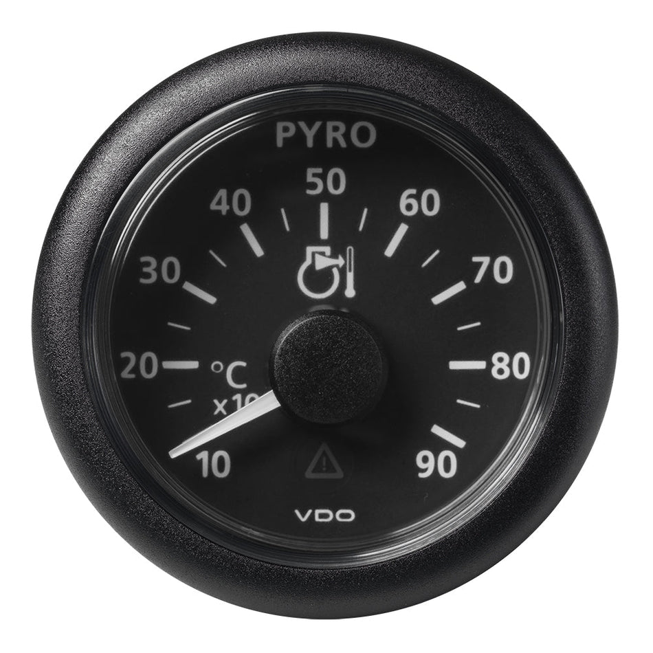 Veratron 52 MM (2 - 1/16") ViewLine Pyrometer - 100C to 900C - Black Dial & Bezel - Get Tight Gear