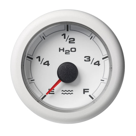 Veratron 52MM (2 - 1/16") OceanLink Fresh Water Empty Gauge - White Dial & Bezel - Get Tight Gear