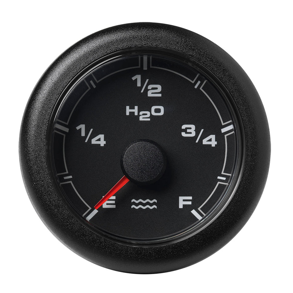 Veratron 52MM (2 - 1/16") OceanLink Fresh Water Gauge - Black Dial & Bezel - Get Tight Gear
