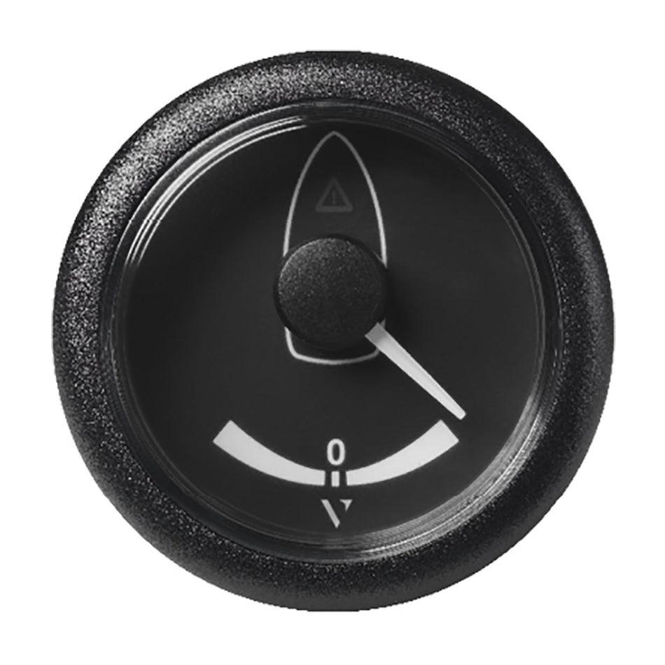 Veratron 52MM (2 - 1/16") ViewLine Rudder Angle Gauge 40 STB/Port - Black Dial & Bezel - Get Tight Gear