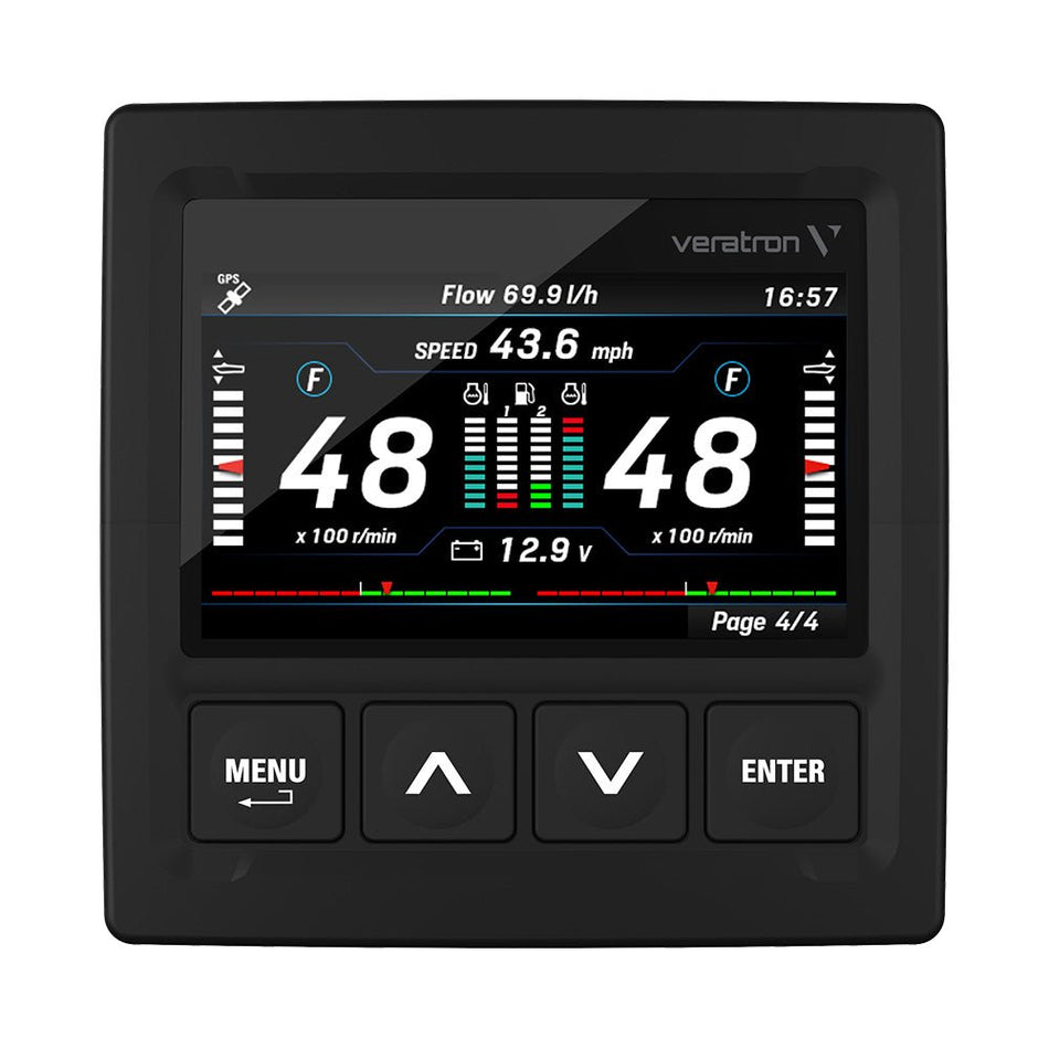 Veratron OceanLink 4.3" NMEA 2000 Certified TFT Gateway - Black - Get Tight Gear