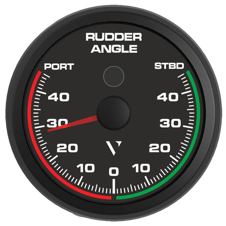 Veratron Professional 85MM (3 - 3/8") Rudder Angle Indicator f/NMEA 0183 - Get Tight Gear