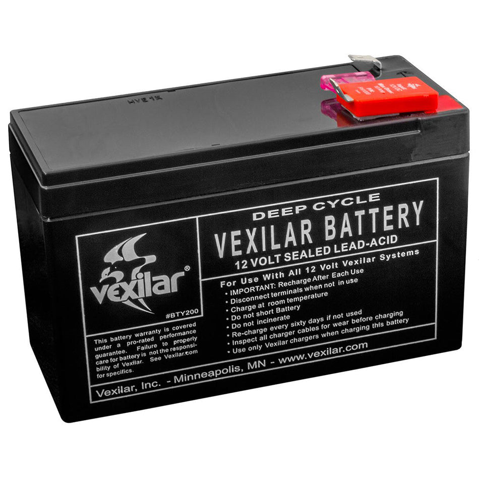 Vexilar 12V/9 AMP Lead - Acid Battery - Get Tight Gear
