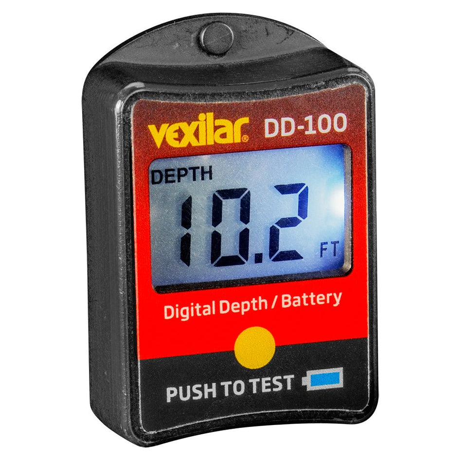 Vexilar Digital Depth & Battery Gauge - Get Tight Gear
