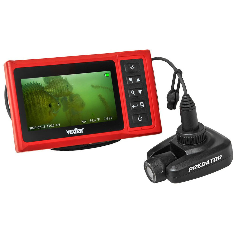 Vexilar Fish - Scout Predator Color Underwater Camera w/Multi View - Get Tight Gear