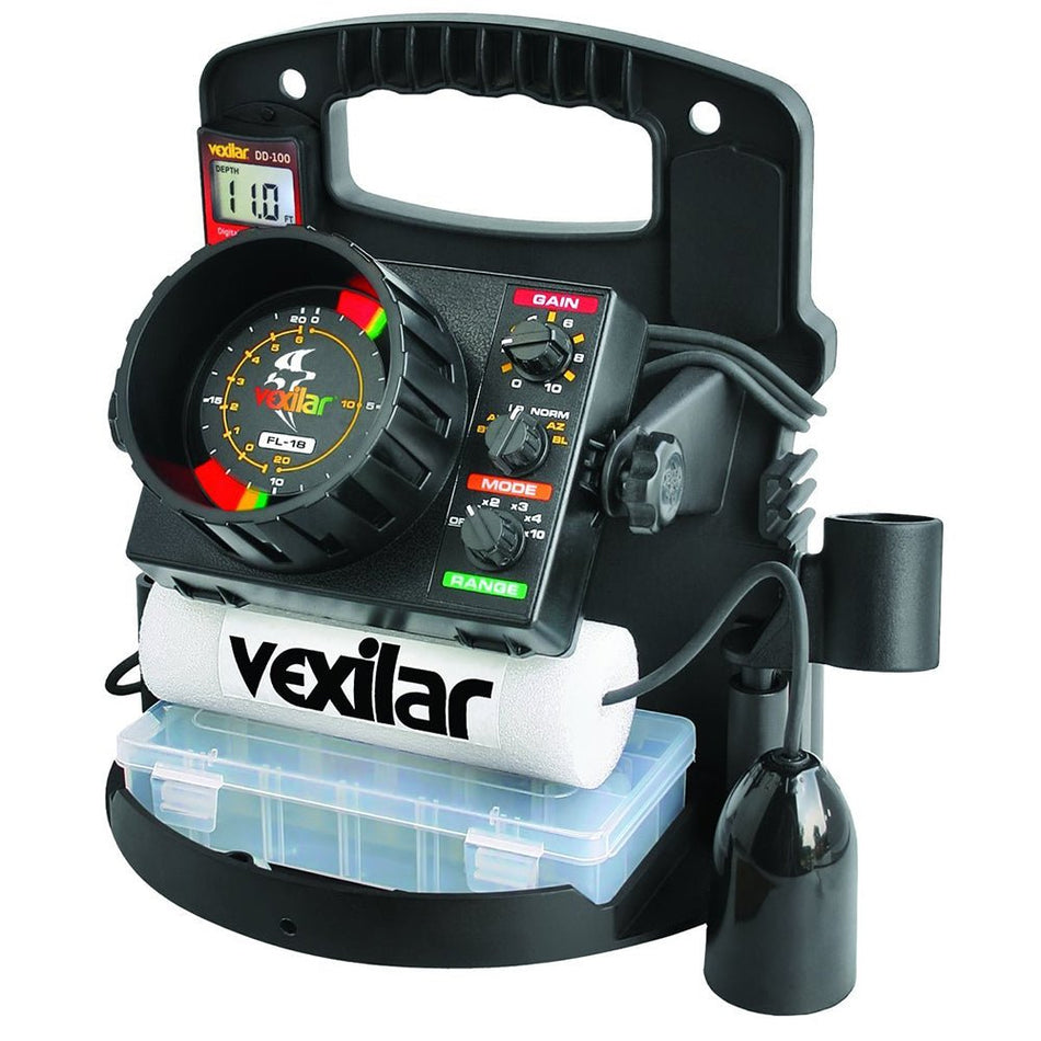 Vexilar FL - 18 ProPack II w/12 Ice Ducer - Get Tight Gear