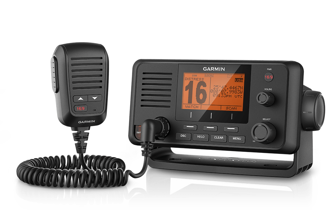 VHF 215 W/GPS HAILER OPT. REMOTE - Get Tight Gear