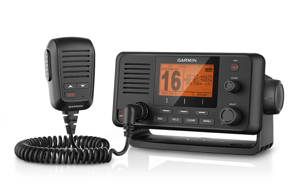 VHF 215 W/GPS HAILER OPT. REMOTE - Get Tight Gear