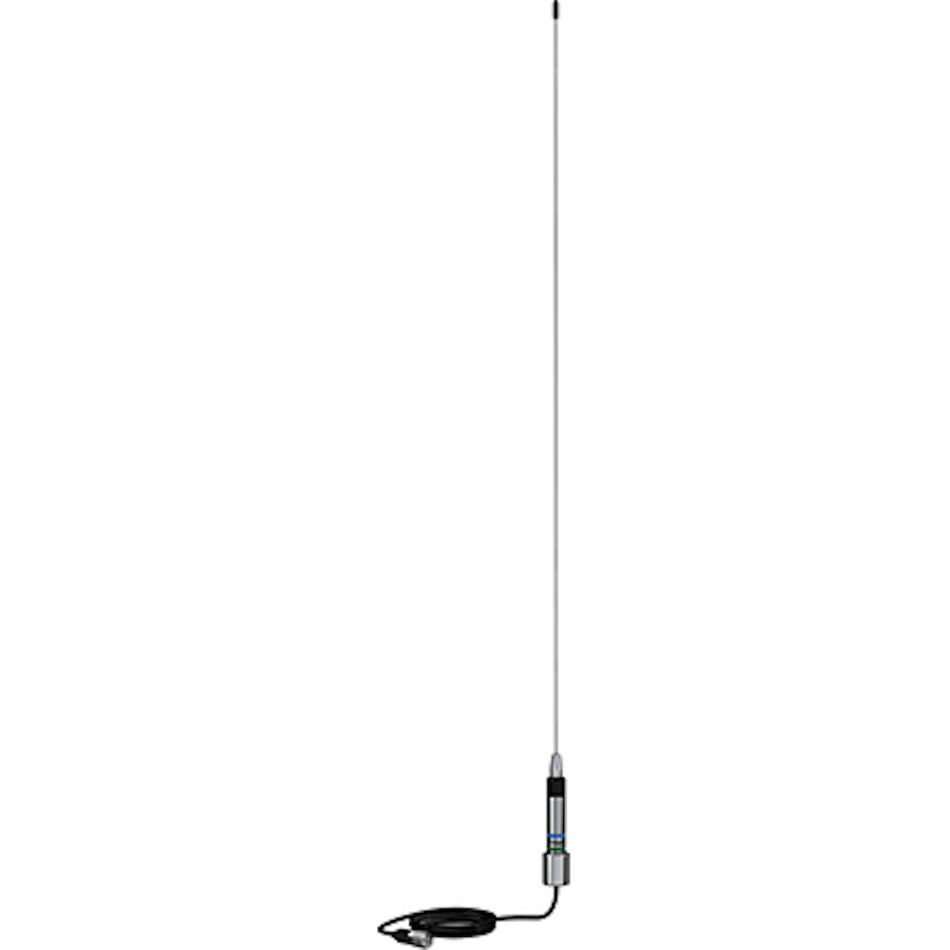 VHF ANTENNA 3' STAINLESS WHIP 3DB - Get Tight Gear