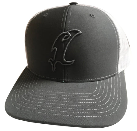 "Vic" Outline Gray Adjustable Hat - Get Tight Gear