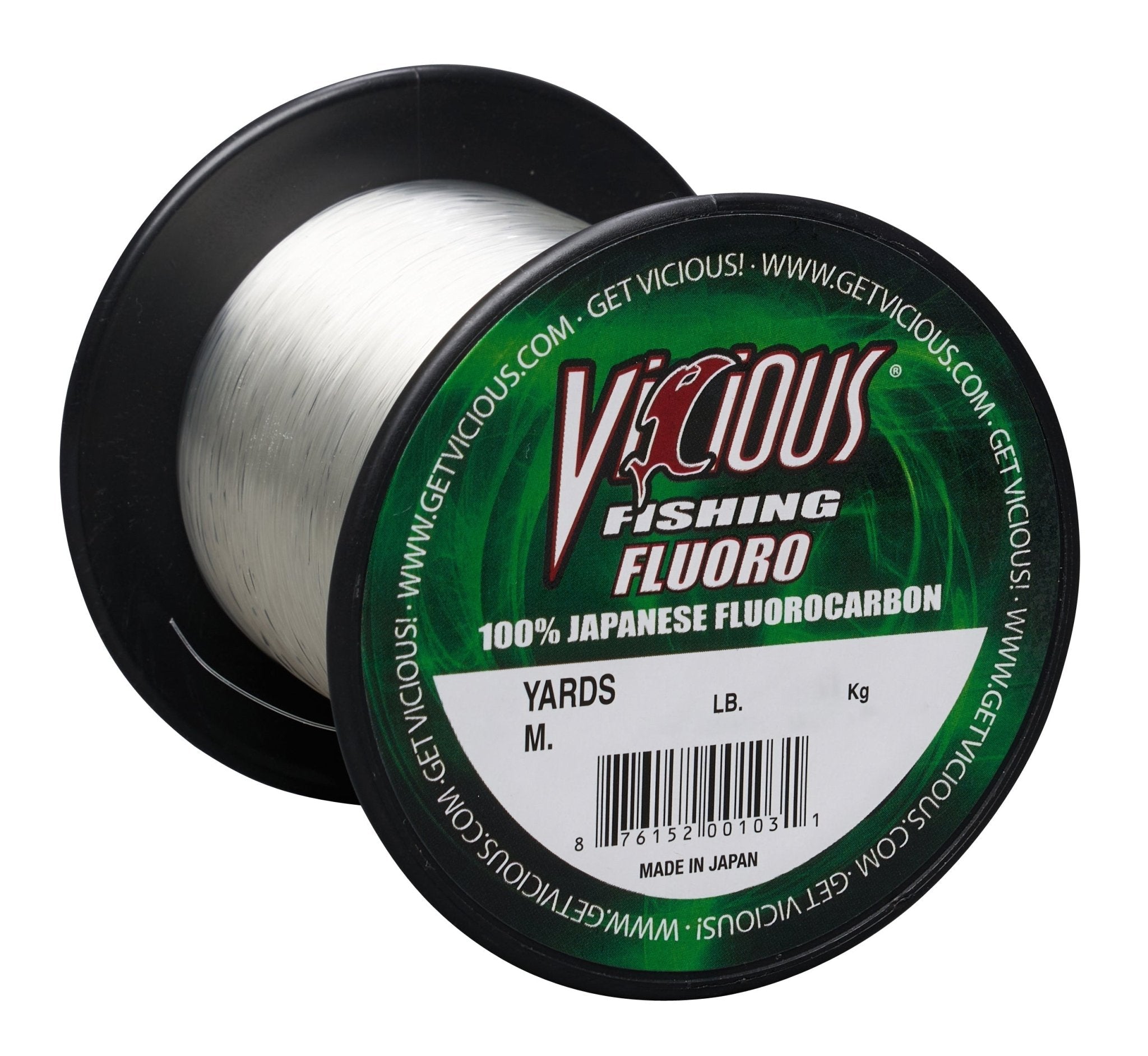 Vicious 100% Japanese Fluoro - 8 Lb Test - Get Tight Gear