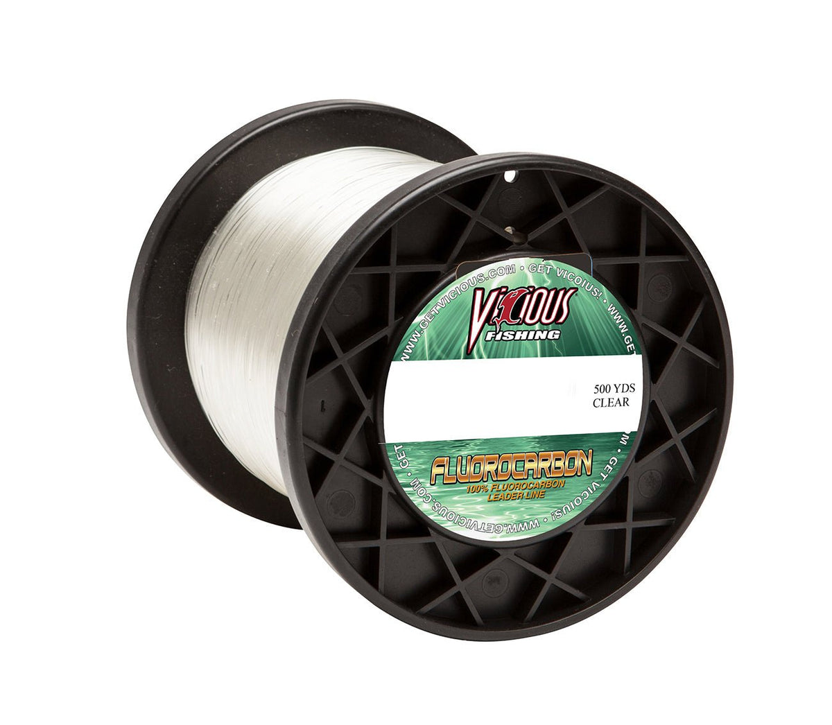 Vicious 100% Japanese Fluorocarbon Leader - 80 Lb Test - Get Tight Gear