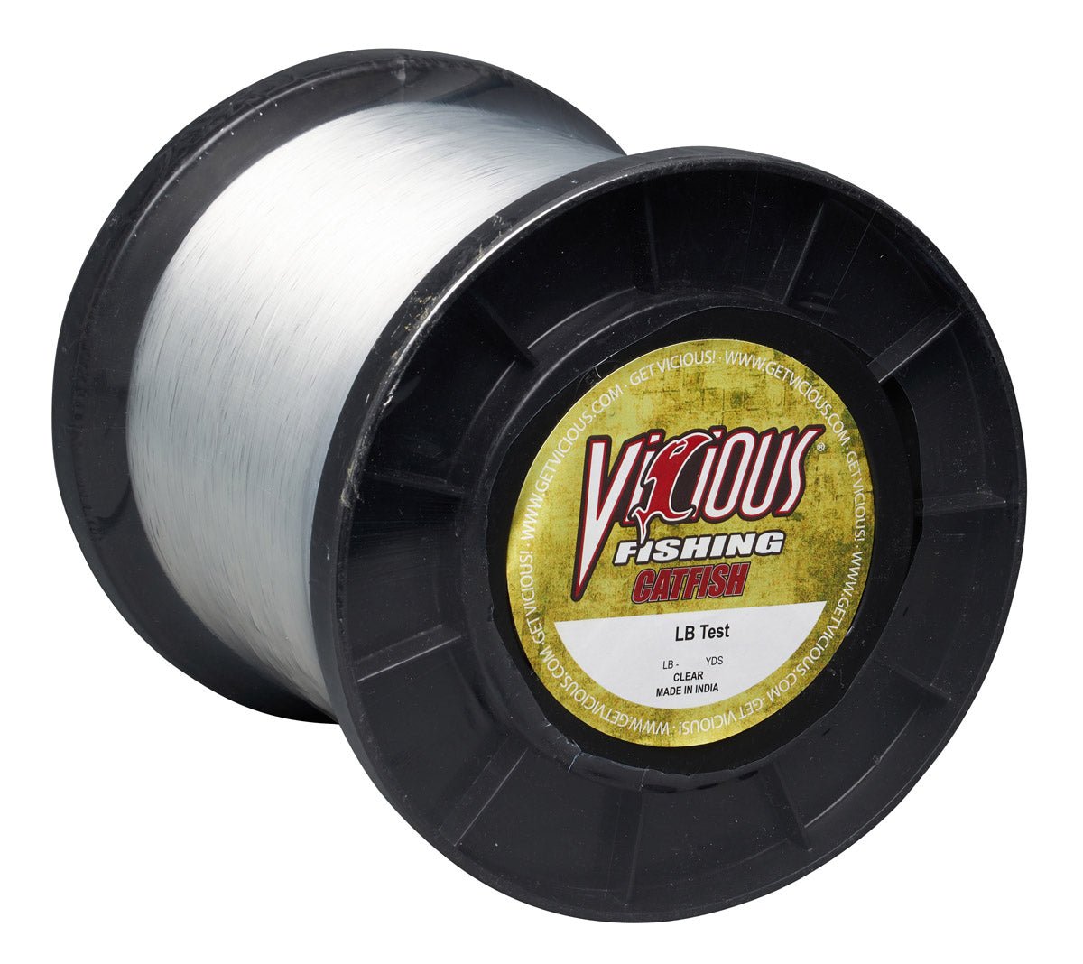 Vicious Catfish Clear Mono - 14 Lb Test - Get Tight Gear