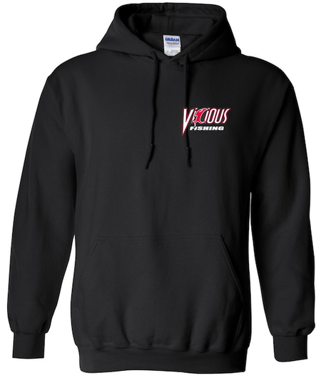 Vicious Classic Black Hoodie - Get Tight Gear