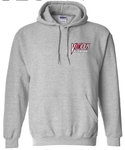 Vicious Classic Gray Hoodie - Get Tight Gear