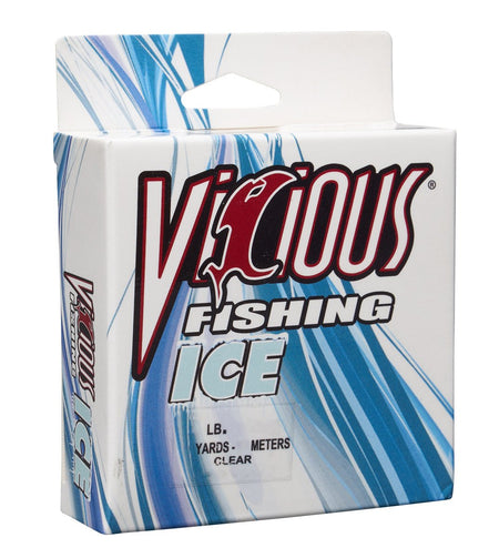 Vicious Ice Clear Mono - 3 Lb Test - Get Tight Gear