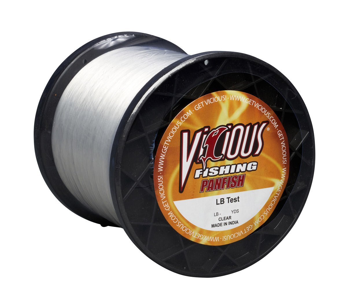 Vicious Panfish Clear Mono - 2 Lb Test - Get Tight Gear