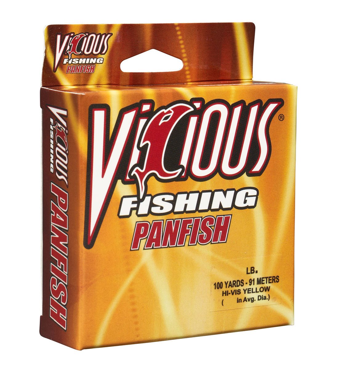 Vicious Panfish Hi - Vis Yellow Mono - 8 Lb Test - Get Tight Gear