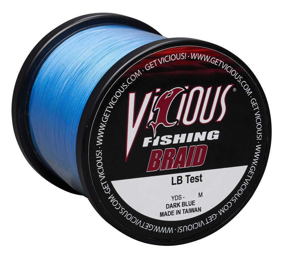Vicious Standard Blue Braid - 200 Lb Test - Get Tight Gear