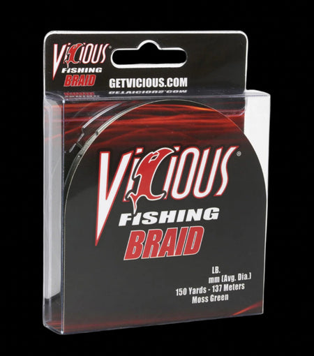 Vicious Standard Green Braid - 100 Lb Test - Get Tight Gear