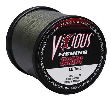 Vicious Standard Green Braid - 100 Lb Test - Get Tight Gear