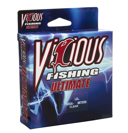 Vicious Ultimate Clear Mono - 17 Lb Test - Get Tight Gear