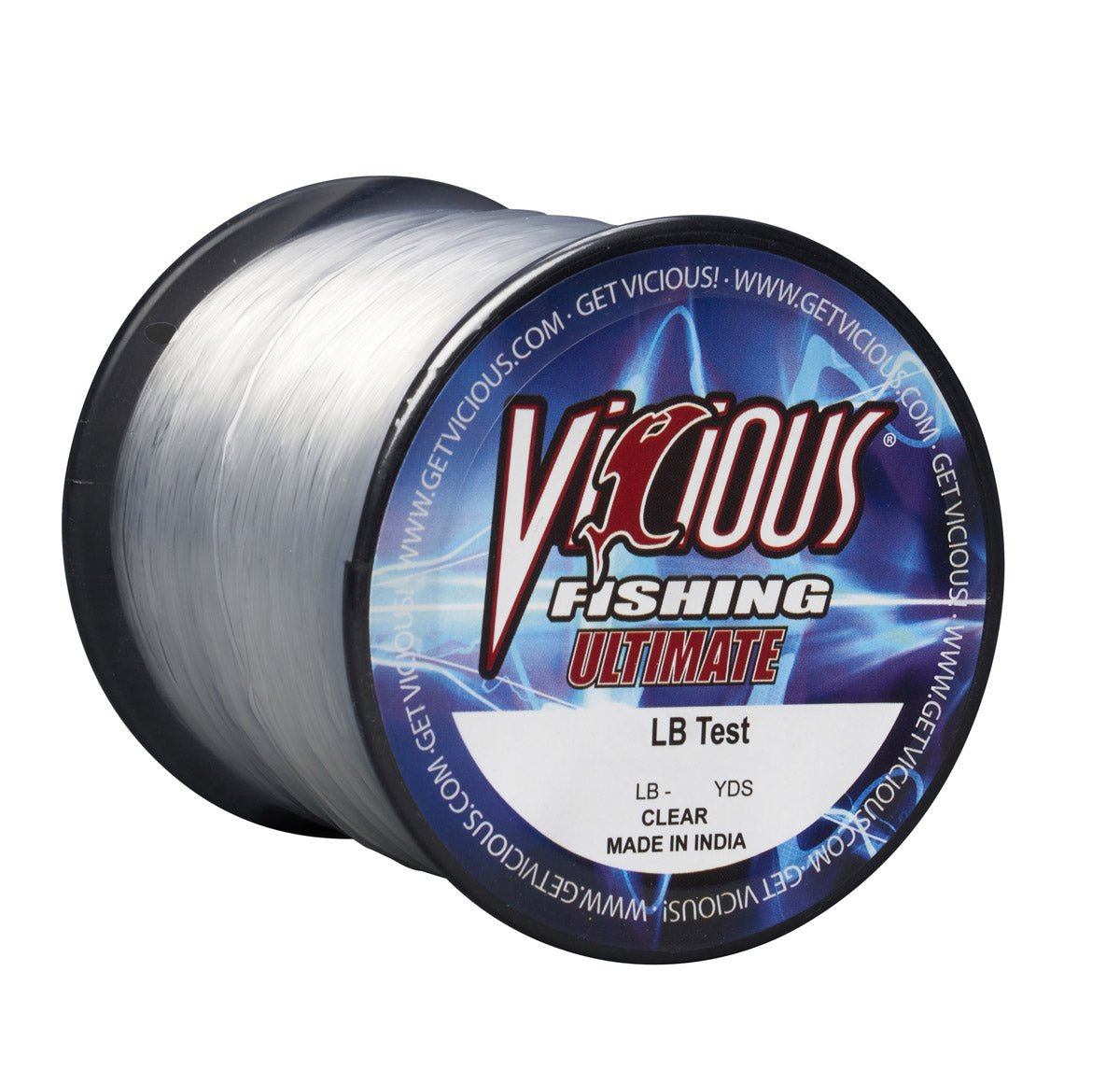 Vicious Ultimate Clear Mono - 20 Lb Test - Get Tight Gear