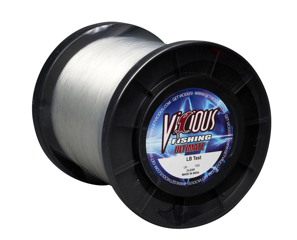 Vicious Ultimate Clear Mono - 50 Lb Test - Get Tight Gear