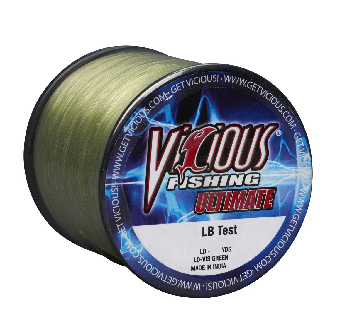 Vicious Ultimate Lo - Vis Green Mono - 4 Lb Test - Get Tight Gear