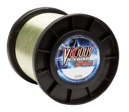 Vicious Ultimate Lo - Vis Green Mono - 8 Lb Test - Get Tight Gear
