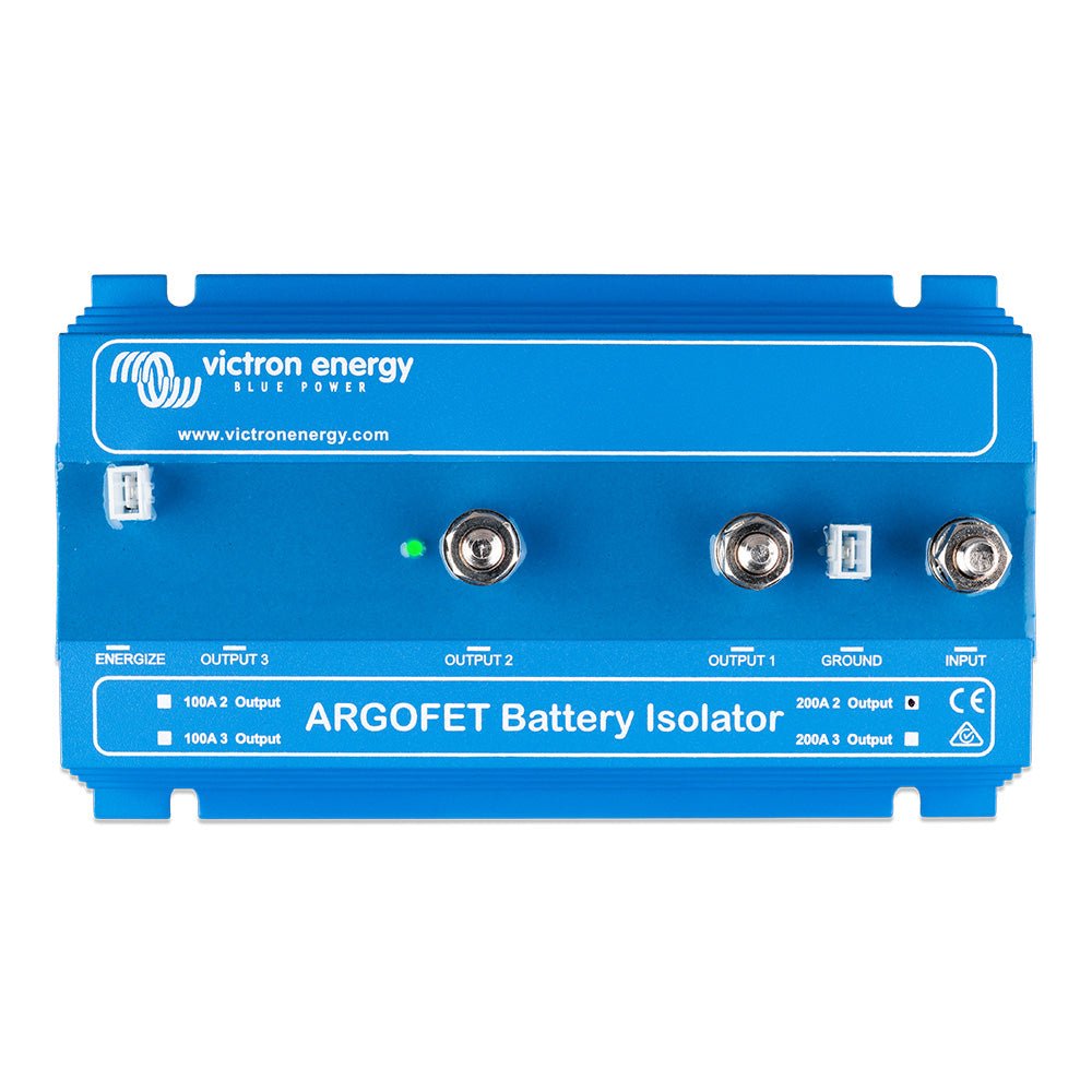 Victron ArgoFET 200 - 2 Battery Isolator - 200AMP - 1 Alternator, 2 Batteries - Get Tight Gear