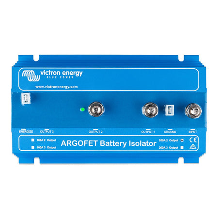 Victron ArgoFET 200 - 2 Battery Isolator - 200AMP - 1 Alternator, 2 Batteries - Get Tight Gear