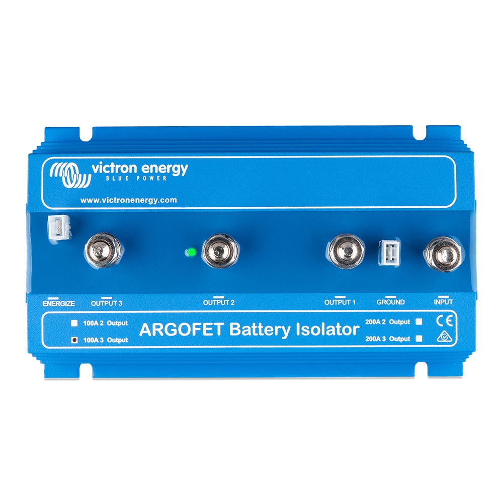Victron Argofet Battery Isolator 100 - 3 3 Batteries - 100AMP - Get Tight Gear