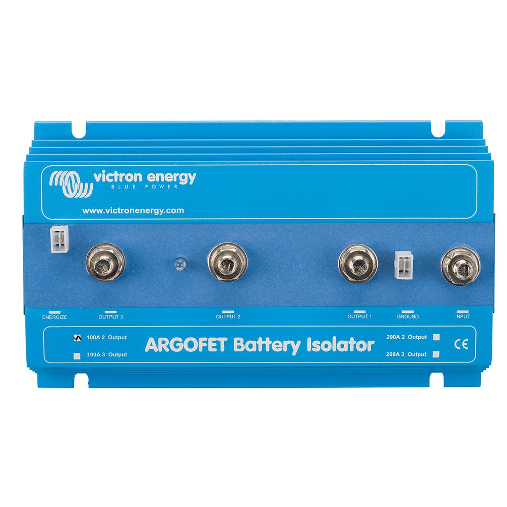 Victron ArgoFET Battery Isolator - 100AMP - 2 Batteries - Get Tight Gear
