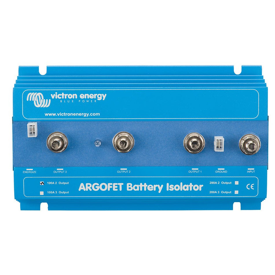 Victron ArgoFET Battery Isolator - 100AMP - 2 Batteries - Get Tight Gear