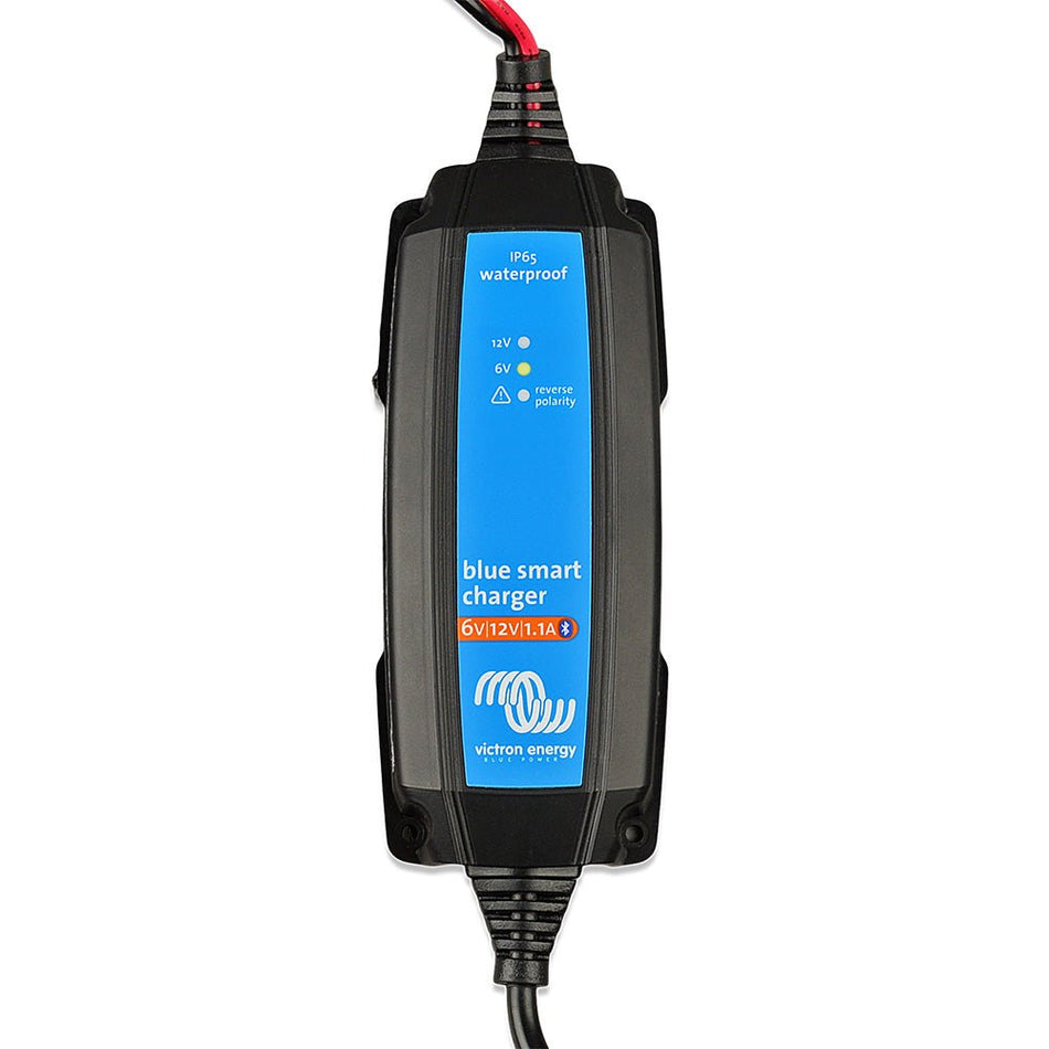 Victron Blue Smart IP65 Charger - 6V/12V - 1.1A - 120V - 1 - 15P - Get Tight Gear