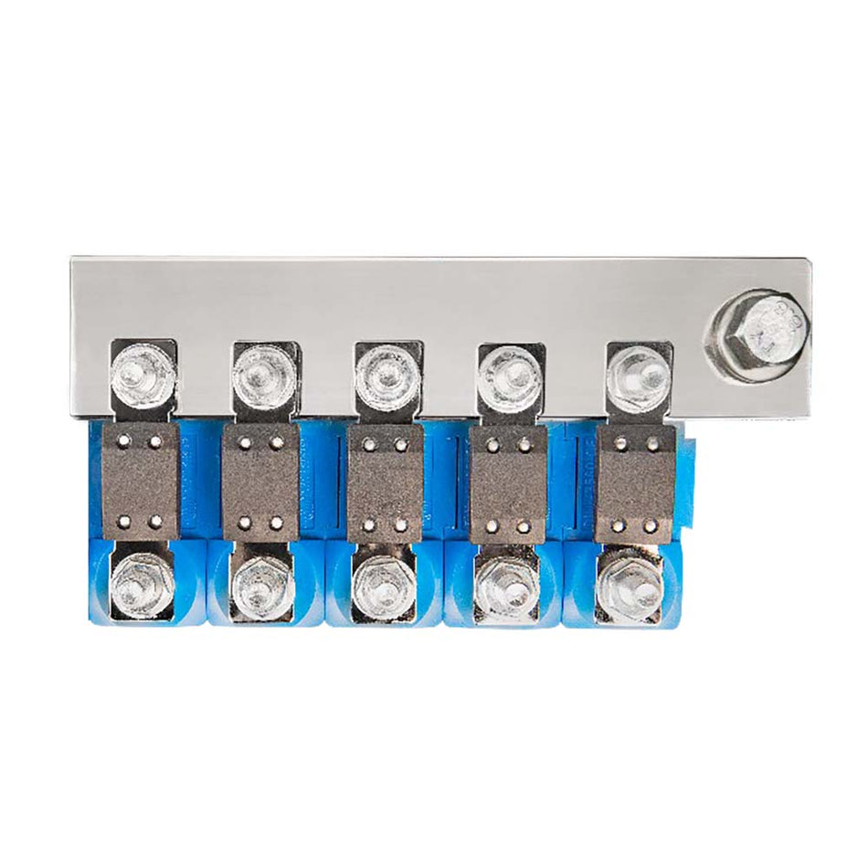 Victron Busbar to Connect 5 Mega Fuse Holders - Busbar Only Fuse Holders Sold Separately - Get Tight Gear