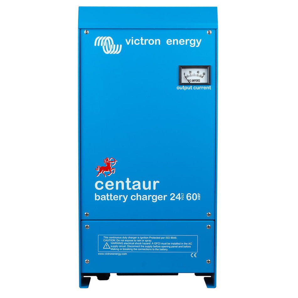Victron Centaur Charger - 24 VDC - 60AMP - 3 - Bank - 120 - 240 VAC - Get Tight Gear