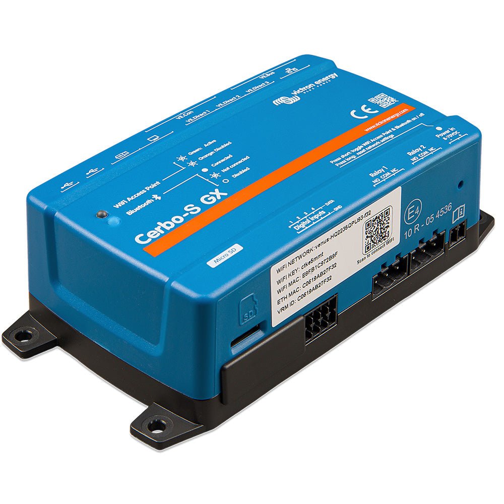 Victron Cerbo - S GX Basic Version - Limited Inputs No BMS Can Port - Get Tight Gear