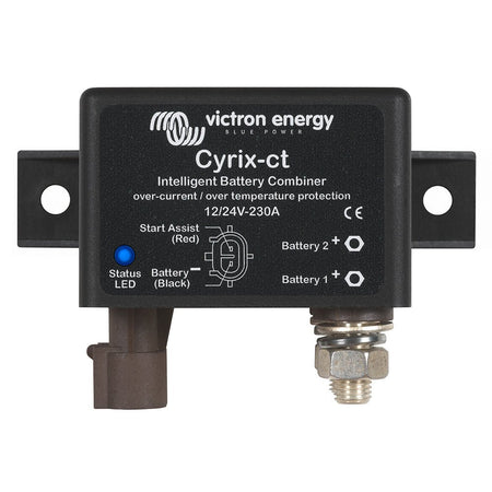 Victron Combiner 12/24V - 230A Cyrix - CT Intelligent Combiner Microprocessor Controlled - Get Tight Gear